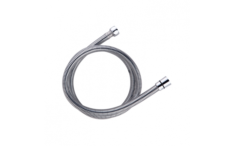 1.5m Silver Black PVC Shower Hose DH4002